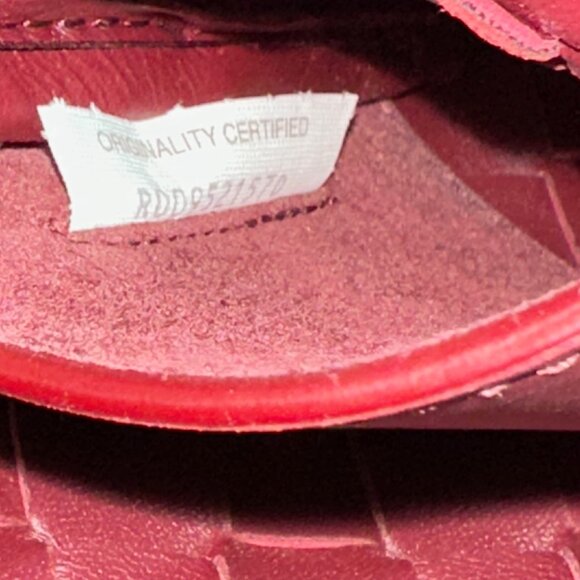 New Bottega Veneta Burgundy Small Andiamo Bag - Picture 10 of 11